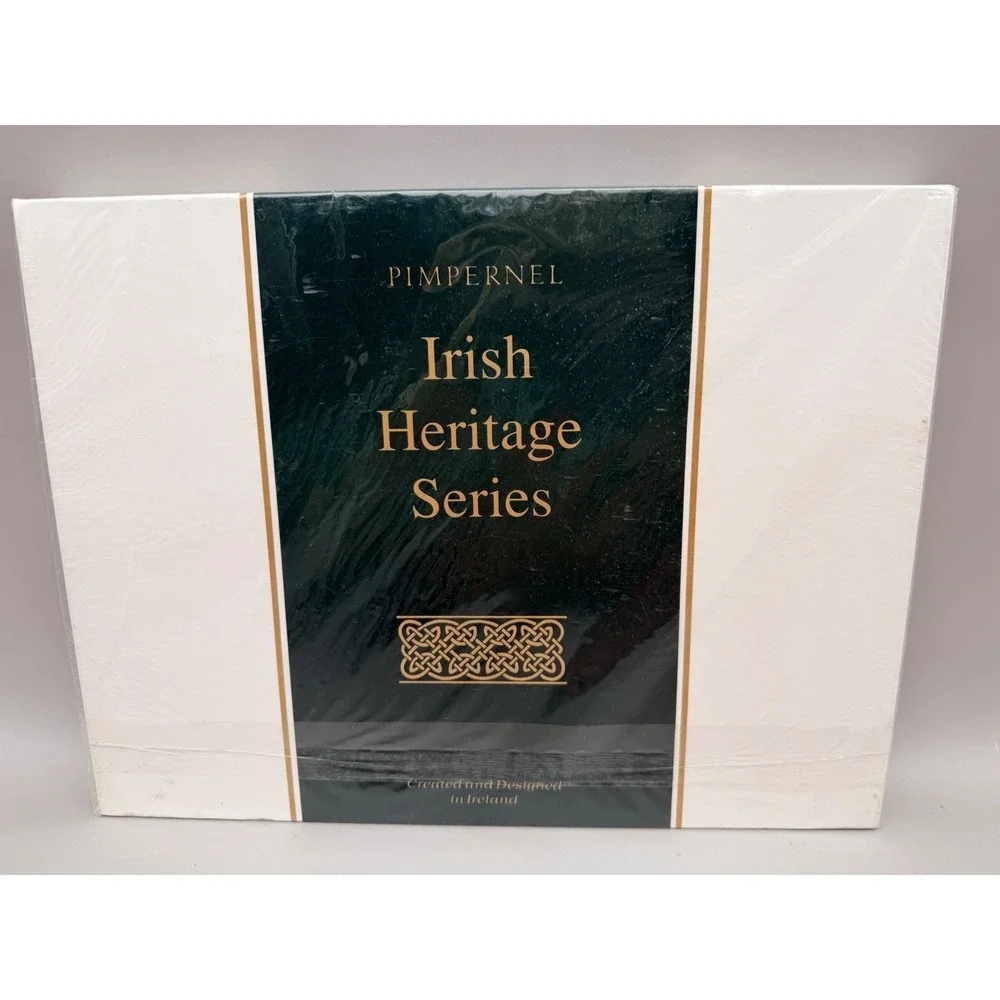 Pimpernel Irish Heritage Series Children of Lir 6 Placemats Sealed Made Ireland